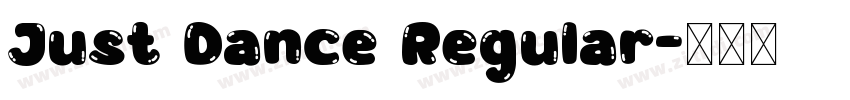 Just Dance Regular字体转换